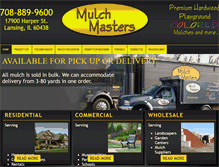 Tablet Screenshot of mulch-masters.com